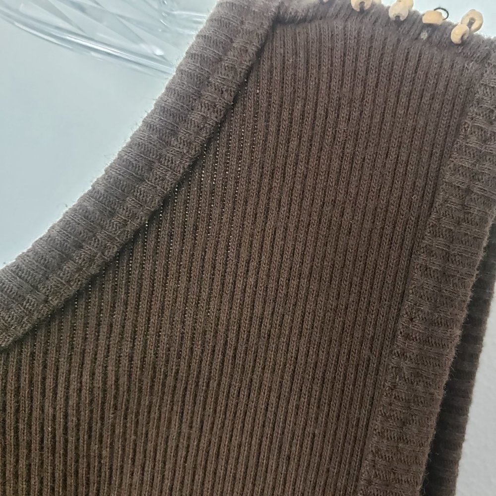 STO Women's Chocolate Sequined Scoop Neck Cotton Shell Shirt Blouse Tank Top - Picture 8 of 11